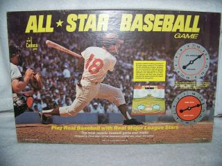1968 Cadaco All - Star Baseball Board Game - Vf - Nm - Never Played Early 1980 