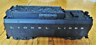 Lionel Postwar 665 Locomotive and 6026W whistle Tender 8