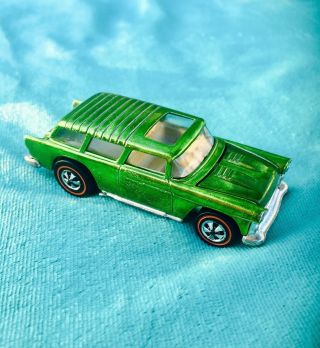 Hot Wheels Red Line Classic Nomad Metallic Lime Green 1969 Usa