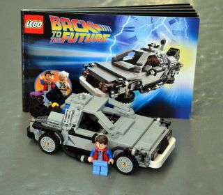 Lego 21103 Back To The Future Delorean Time Machine Near Complete