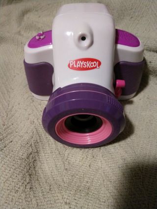 Playskool Showcam 2 In 1 Camera/projector Purple White A5257