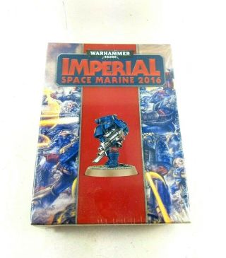 Warhammer 40k Imperial Space Marine 2016 Limited Edition Nib