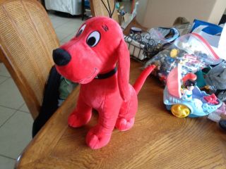 Clifford The Big Red Dog Soft Plush Stuffed Toy Animal 14 "