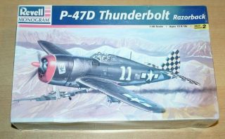 42 - 5242 Revell - Monogram 1/48 Scale Republic P - 47d Thunderbolt Plastic Model Kit