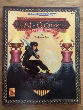 Ad&d 2nd Edition - Al - Qadim Box Set - Assassin Mountain - Excellent/complete