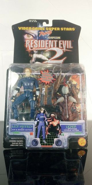 Resident Evil 2 Leon Kennedy With Licker 1998 Action Figure