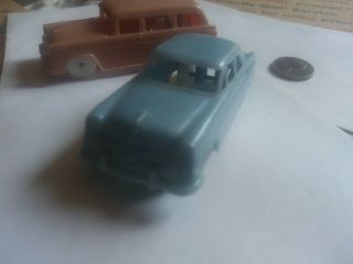 F&F Mold & Die Plastic Ford ' 56 Country Sedan,  and one other model 4