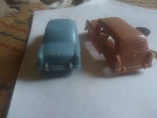 F&F Mold & Die Plastic Ford ' 56 Country Sedan,  and one other model 7