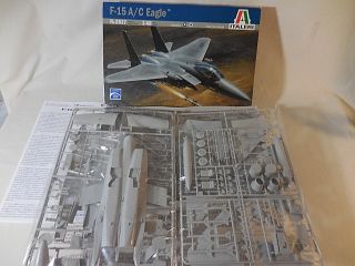 Italeri F - 15 A/c Eagle No.  2617 1:48 Decals Model Airplane Boeing
