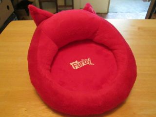 2012 Hasbro Pink Furby Couch Bed Lounge Stuffed Bean Bag Chair Sofa Plush
