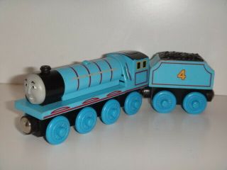 Thomas & Friends Wooden Railway Train Talking Gordon And Tender