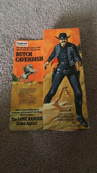 Gabriel 1975 The Legend Of The Lone Ranger Butch Cavendish Action Figure