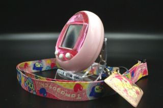 Bandai Tamagotchi Idl Pink With A Special Strap Kawaii Japanese Virtual Pet 069