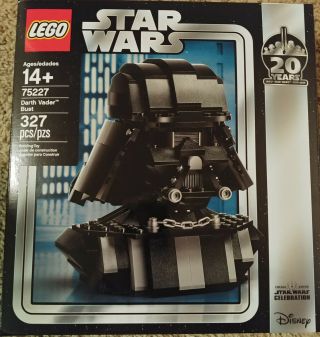 Lego Star Wars Darth Vader Bust 75277 2019 20 Yrs Target Exclusive Rare