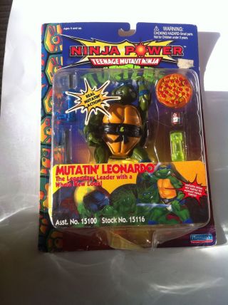 Tmnt Turtles 1996 Ninja Power 10th Anniversary Mutatin 