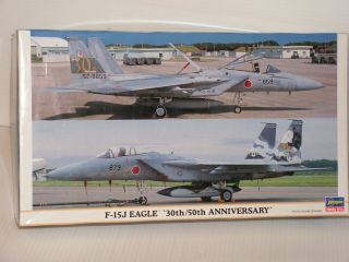 Hasegawa 00886 1/72 F - 15j Eagle 30th/50th Anniversary Double Kit Open