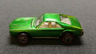 Hot Wheels Redline Custom Amx 1968 Lime Green,  Very