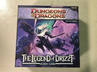 Dungeons And Dragons The Legend Of Drizzt Board Game Wizards Of The Coast D&d