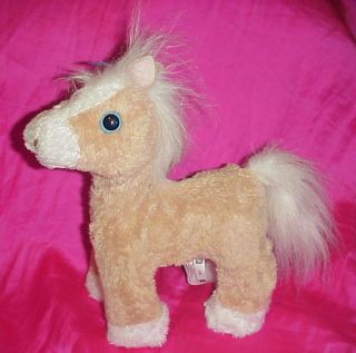 Hasbro Furreal Friends 9 " Butterscotch My Walkin Pony Pet Horse Tan White