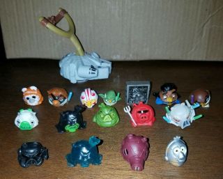Star Wars Angry Birds Telepods Toys R Us Mace Windu Royal Guard Han Solo Jabba 4