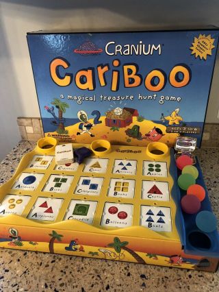 Cranium Cariboo Magical Treasure Hunt Board Game Autism Speech Therapy Teach Euc