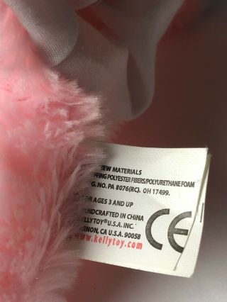 Kellytoy 9” Pink Unicorn Hand Puppet Plush Toy Fantasy 5