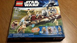 Lego Star Wars The Battle Of Naboo 7929 Jar Jar Binks Gungan Soldier Droid
