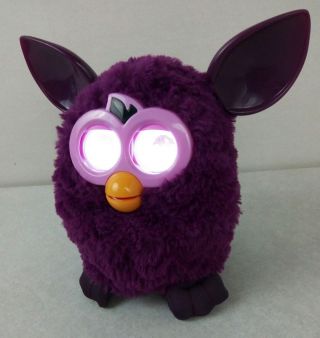 2012 Hasbro Purple & Pink Voodoo Furby Mind Of Its Own