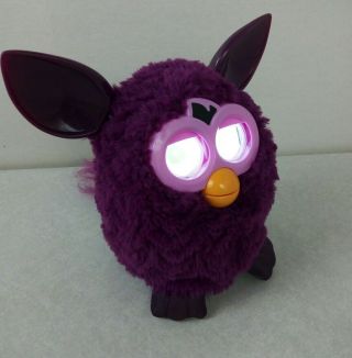 2012 Hasbro Purple & Pink VooDoo Furby Mind Of Its Own 4