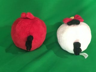 Angry Birds Plush,  Female Red and Female Matilda with sound,  2010 2