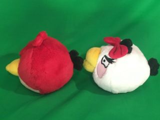 Angry Birds Plush,  Female Red and Female Matilda with sound,  2010 5