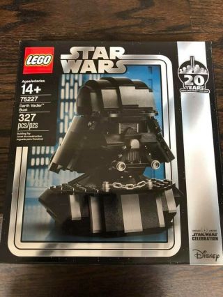 Lego Star Wars Darth Vader Bust 75227 Target Exclusive 20 Years Celebration