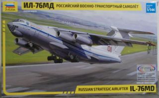 Zvezda 1:144 Ilyushin Il - 76md Candid Heavy Airlifter