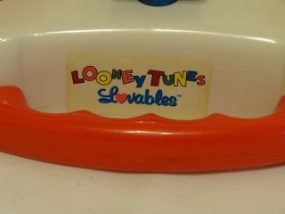 VTG TYCO Looney Tunes Luvables Pop - Ups Toy with Baby Tweety,  Taz & Bugs 1995 5