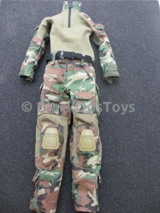 1/6 Scale Us Air Force Tacp - Jtac Woodland Uniform Gen2 Combat Shirt Blouse Pants