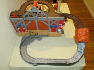 Thomas Take N Play RESCUE FROM MISTY MOUNTAIN Train & Track Set w/ Magnetic Logs 4