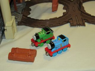 Thomas Take N Play RESCUE FROM MISTY MOUNTAIN Train & Track Set w/ Magnetic Logs 5