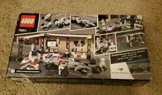 Lego Speed Champions McLaren Mercedes Pit Stop 75911 7