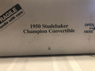 Danbury 1950 Studebaker Champion Convertible1:24 Diecast 1/24