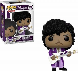 Flawed Box Pop Rocks Prince Purple Rain Pop Vinyl Figure Funko