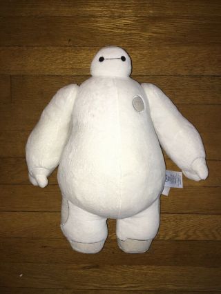 Disney Store 15 " Authentic Seal Baymax Stuffed Plush Big Hero 6 Jointed Arms