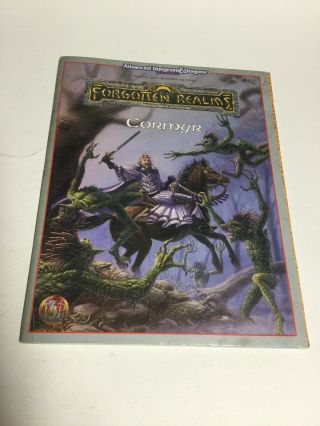 Advanced Dungeons And Dragons Forgotten Realms Cormyr Tsr 9410
