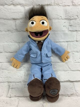 Disney Store Authentic Muppets Most Wanted Walter Blue Suit 18 " Plush Doll Jim