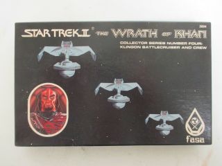 Collector Series Four - Star Trek Wrath Of Khan Miniatures (fasa 3004) 1982 Rpg 4