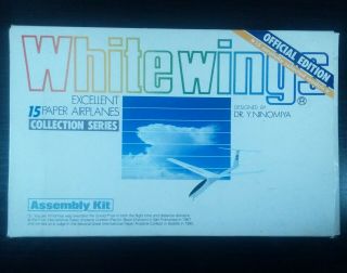 White Wings Official Edition 15 Paper Airplanes Assembly Kit Dr.  Y.  Ninomiya