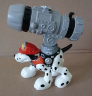 Fisher - Price Mattel Rescue Heros 2001 Dalmatian Fire Dog Smoky