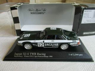 Minichamps 1/43 Jaguar Xj - S Twr Racing 12 " Heyer/percy " 1984 Ltd 400841312