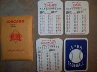 1964rr Apba Baseball Cards Complete - 2007 Printing
