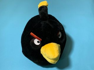Angry Birds Black Bomb Plush Stuffed Toy Doll 8 "
