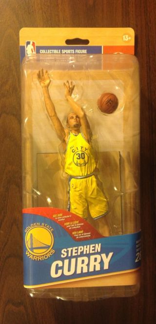 Stephen Curry Mcfarlane Variant Action Figure Golden State Warriors Exclusive